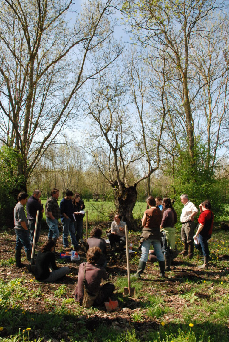groupe agriculteurs sols formation